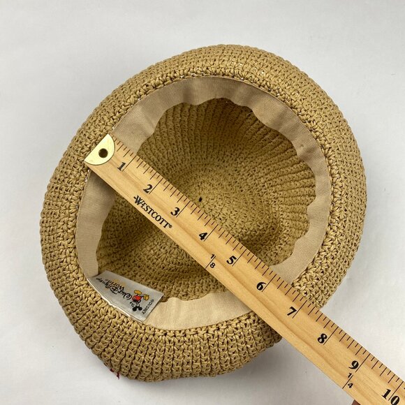 Walt Disney World Straw Hat Minnie Mouse Polka Dot - Picture 13 of 13